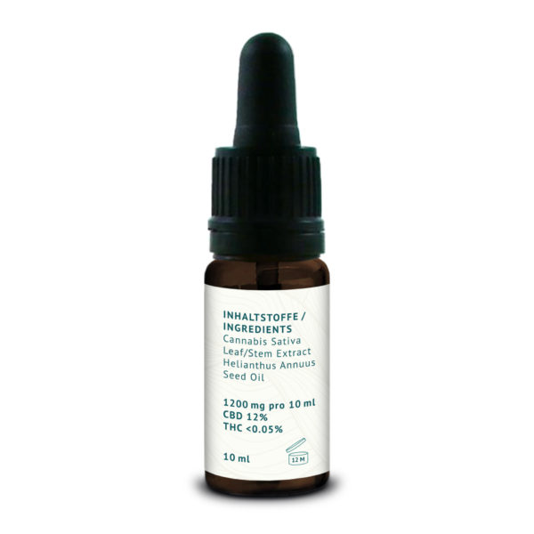 CBD-Öl Full Spectrum 12%.